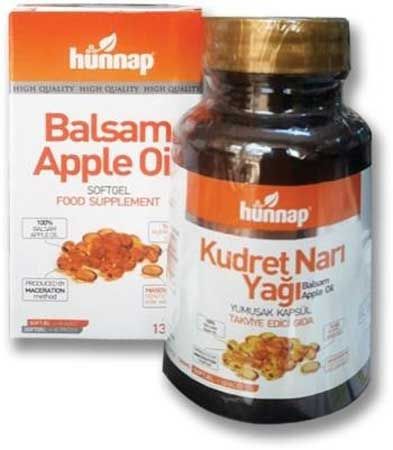 Hünnap Kudret Narı / Balsam Apple Oil Yumuşak Kapsül
